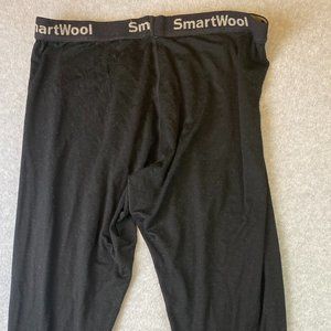Smartwool Men's Large Classic All -Season Merino Black Base Layer Bottom